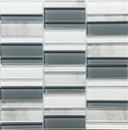 Emser La Vie 12"x12" Mosaic Silver
