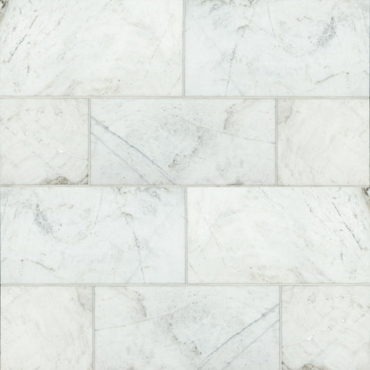 Bedrosians Marble 12" X 24" Polished Glorious White