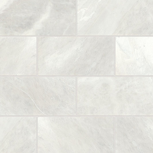 Bedrosians Marble 12" X 24" Brushed Iceberg White
