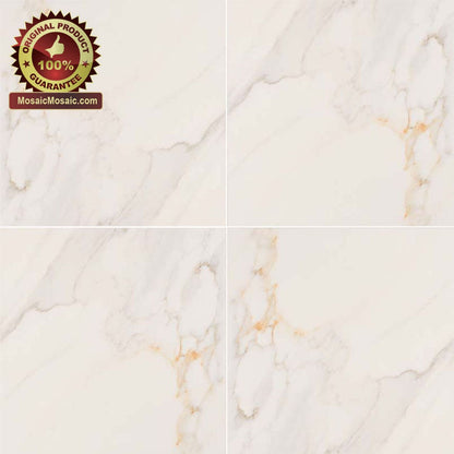 MS International Adella 18" x 18" Matte Calacatta