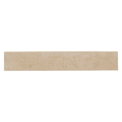 MS International Aria 3" x 18" Bullnose Polished Cremita