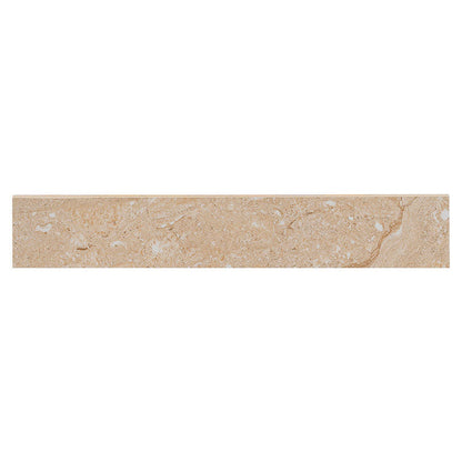 MS International Aria 3" x 18" Bullnose Polished Oro