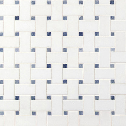 MS International Decorative Mosaic 12" x 12" Basketweave Azula