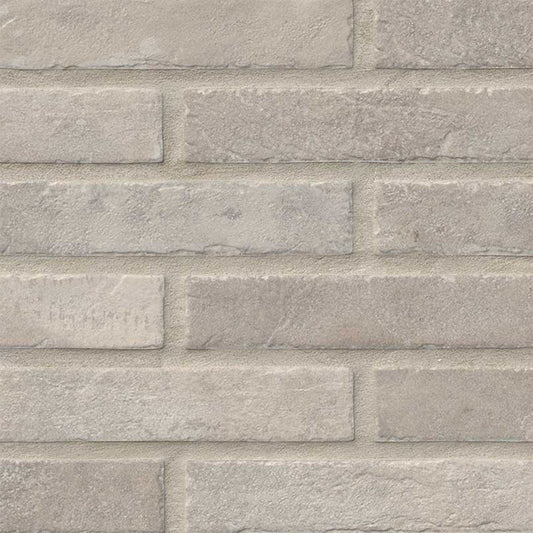 MS International Brickstone 2" x 10" Brick Matte Ivory 