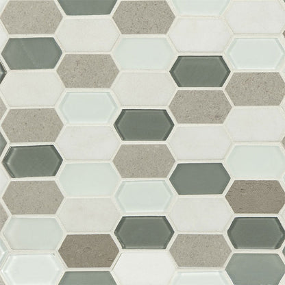 MS International Decorative Mosaic 12" x 12" Picket Lascari