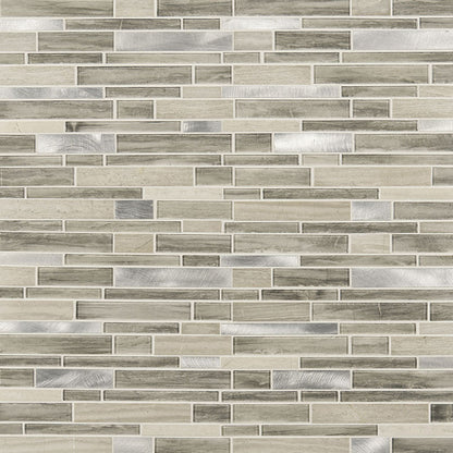 MS International Decorative Mosaic 12" x 12" Interlocking Ocotillo