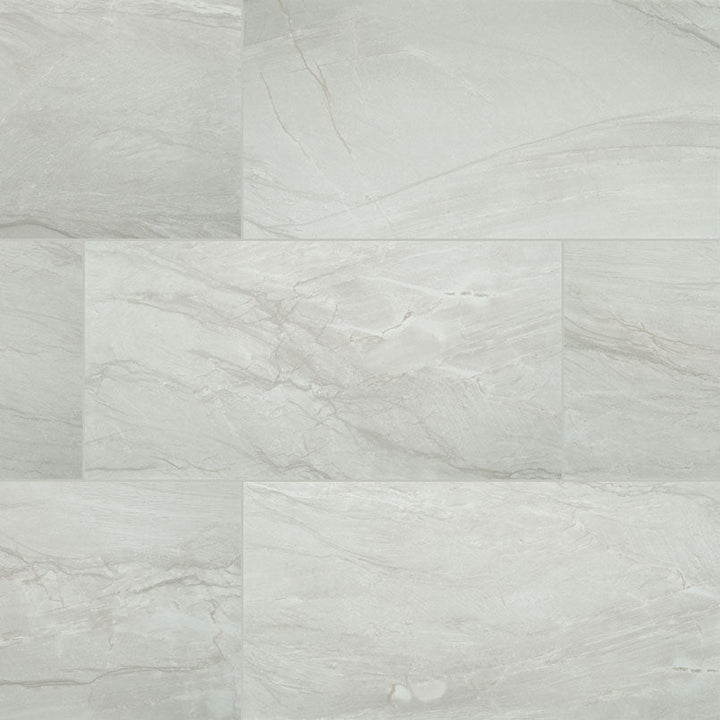 MS International Durban 12" x 24" Polished Grey