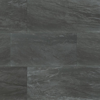 MS International Durban 12" x 24" Polished Anthracite