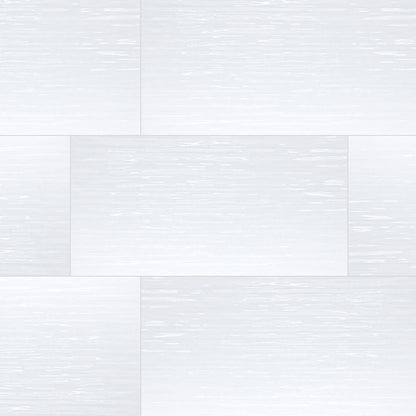 MS International Dymo 12" x 24" Glossy Stripe White