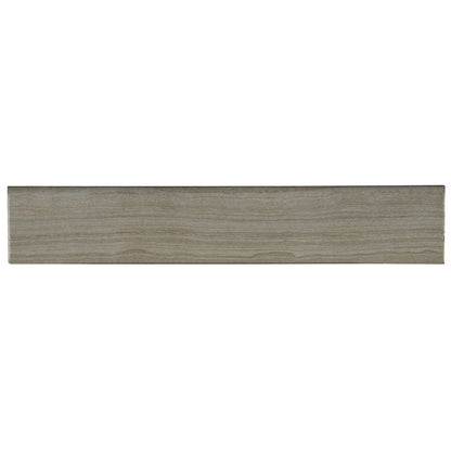 MS International Eramosa 3" x 18" Bullnose Matte White