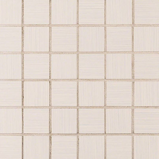 MS International Focus 2" x 2" Mosaic 12" x 12" Matte Glacier