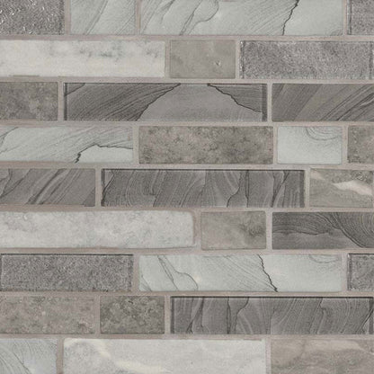 MS International Decorative Mosaic 12" x 12" Interlocking Tarvos