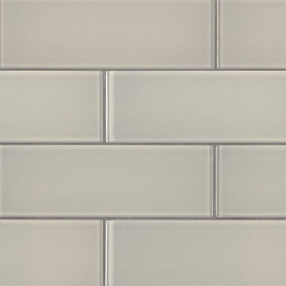 MS International Decorative Mosaic 12" x 12" Subway 3" x 9" Snowcap White