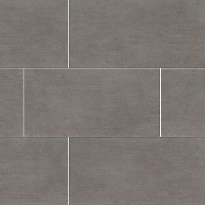 MS International Gridscale 12" x 24" Matte Graphite