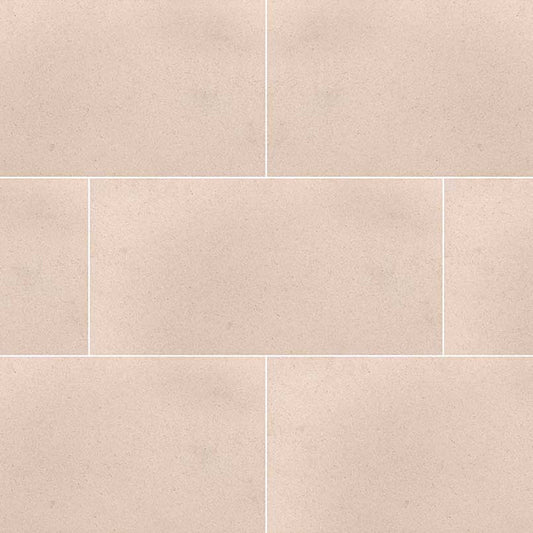 MS International Natural Stone Limestone 12" x 24" Honed Lymra