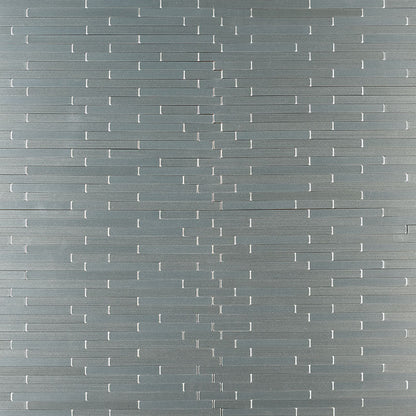 MS International Decorative Mosaic 12" x 12" Interlocking Silverina