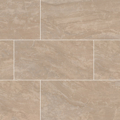 MS International Onyx 12" x 24" Matte Sand