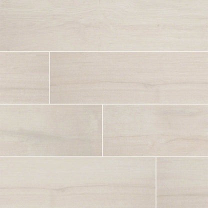 MS International Palmetto 6" x 36" Matte Bianco