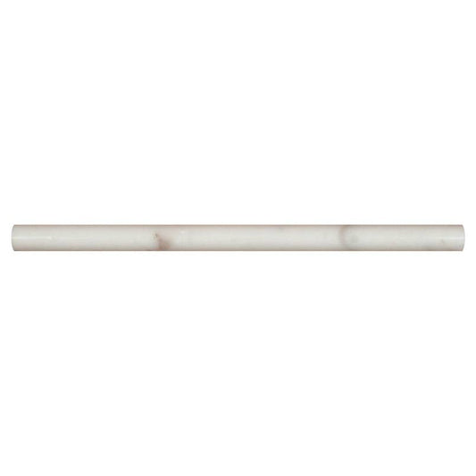 MS International Natural Stone Marble 0.75" x 0.75" Pen Molding Polished Calacatta Gold