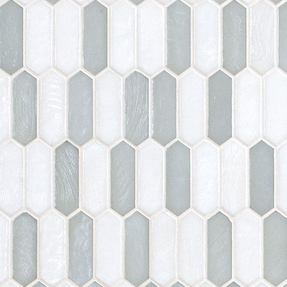 MS International Decorative Mosaic 12" x 12" Glass Tile Pixie Cloud