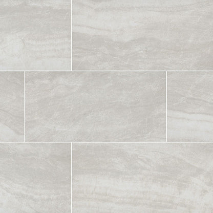MS International Praia 12" x 24" Matte 9.6mm Grey