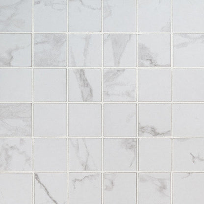 MS International Praia 2" x 2" Mosaic Matte Carrara