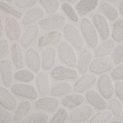 MS International Rio Lago 12" x 12" Pebble White