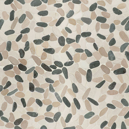MS International Rio Lago 12" x 12" Pebble Metropolitan