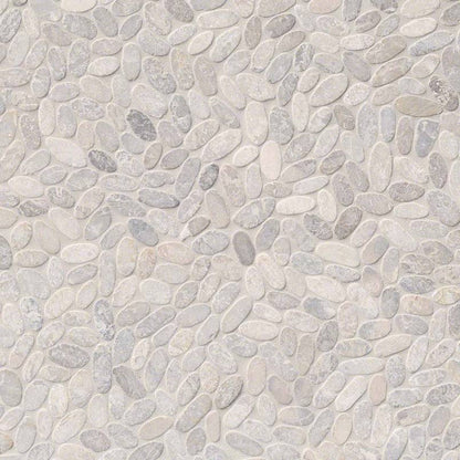 MS International Rio Lago 12" x 12" Pebble Sliced Ash