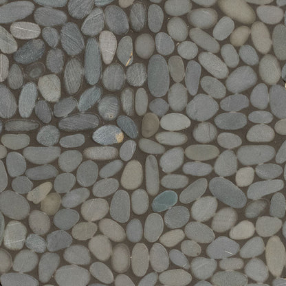 MS International Rio Lago 12" x 12" Pebble Sliced Island