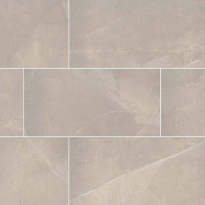 MS International Sande 24" x 48" Porcelain Polished Cream