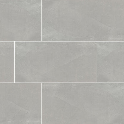 MS International Sande 24" x 48" Porcelain Polished Grey
