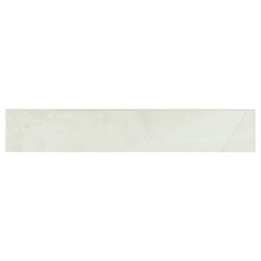 MS International Sande 3" x 18" Bullnose Polished Ivory