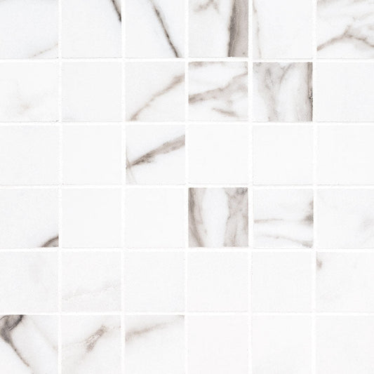 MS International Savoy 2" x 2" Mosaic Crema