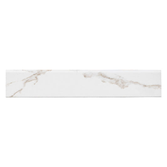 MS International Savoy 3" x 24" Bullnose Matte Crema