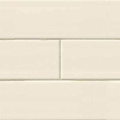 MS International Domino 12" x 12" Subway 4" x 16" Almond 