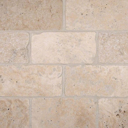 MS International Decorative Mosaic 12" x 12" Subway 3" x 6" Bologna Chiaro