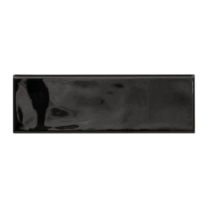 MS International Urbano 4" x 12" Glossy Bullnose Ink
