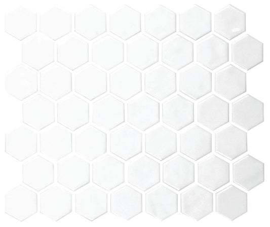 Marazzi Artezen 1.5" Hexagon Elegant White