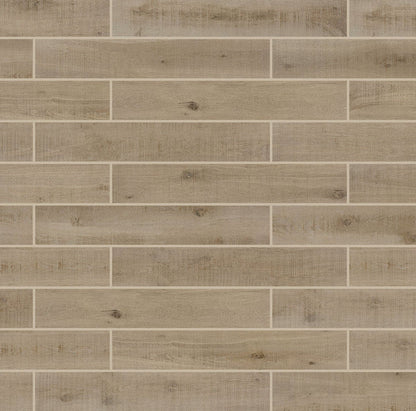 Marazzi Chateau Reserve 6" X 48" Stepwise Hickory Grove