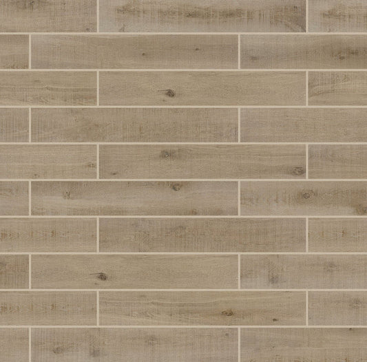 Marazzi Chateau Reserve 6" X 48" Stepwise Hickory Grove