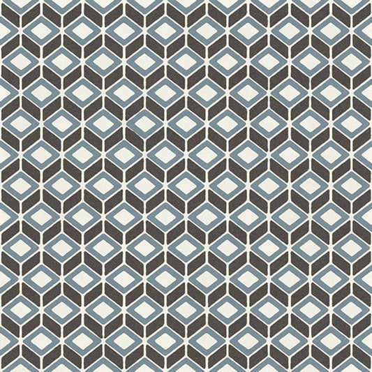 Marazzi D Segni 8" X 8" Deco Birdseye Denim Blend