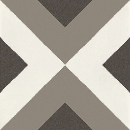 Marazzi D Segni 8" X 8" Deco Double Diamond Sand Blend
