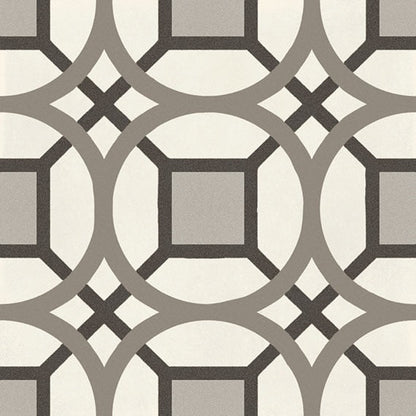 Marazzi D Segni 8" X 8" Deco Kaleido Sand Blend