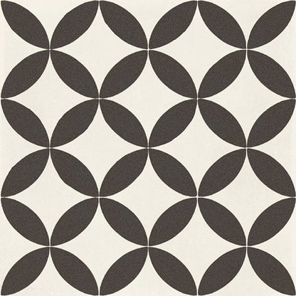 Marazzi D Segni 8" X 8" Deco Stella Smoke Blend