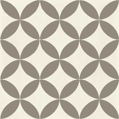 Marazzi D Segni 8" X 8" Deco Stella Mud Blend