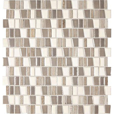 Marazzi MidPark Mosaics 1" Trapezoid Random Rainstorm