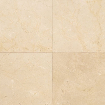 Daltile Marble 12" X 12" Polished Crema Marfil El