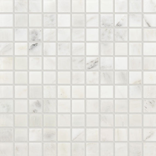 Daltile Marble 1" X 1" Honed First Snow Eleg