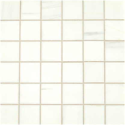 Daltile Marble 2" X 2" Honed Contempo White